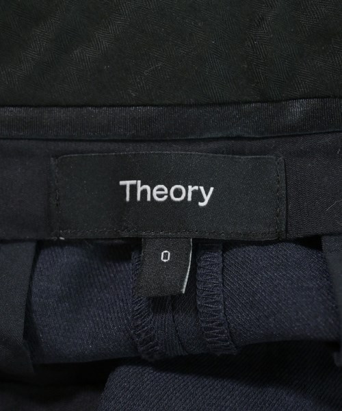 Theory（セオリー）スラックス 紺 サイズ:0(S位) レディース/2200596228057