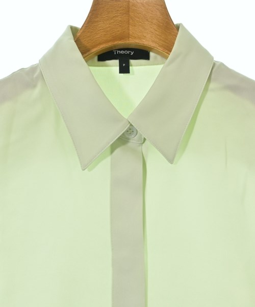 Theory（セオリー）カジュアルシャツ 緑 サイズ:P(XS位) レディース/2200672547058