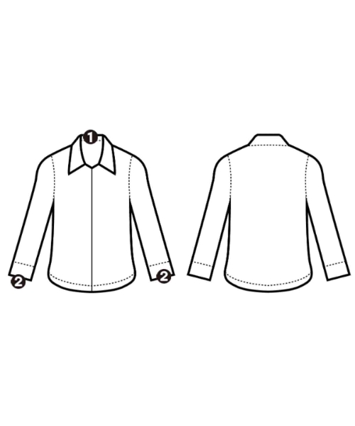 Theory（セオリー）ドレスシャツ グレー サイズ:S レディース/2200672547065