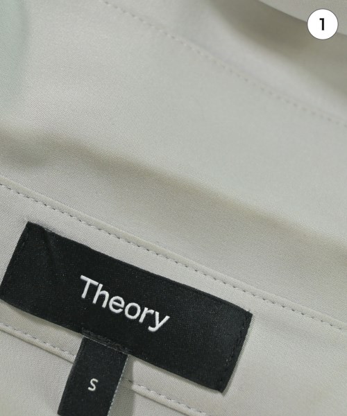 Theory（セオリー）ドレスシャツ グレー サイズ:S レディース/2200672547065