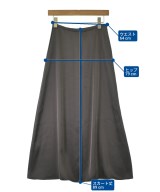 Theory（セオリー）ロング・マキシ丈スカート 茶 サイズ:00(XS位) レディース/2200672547072