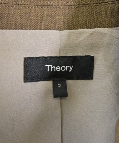 Theory（セオリー）カジュアルジャケット 茶 サイズ:2(M位) レディース/2200669476255