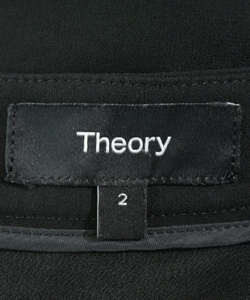 Theory（セオリー）ノーカラージャケット 黒 サイズ:2(M位) レディース/2200670619085