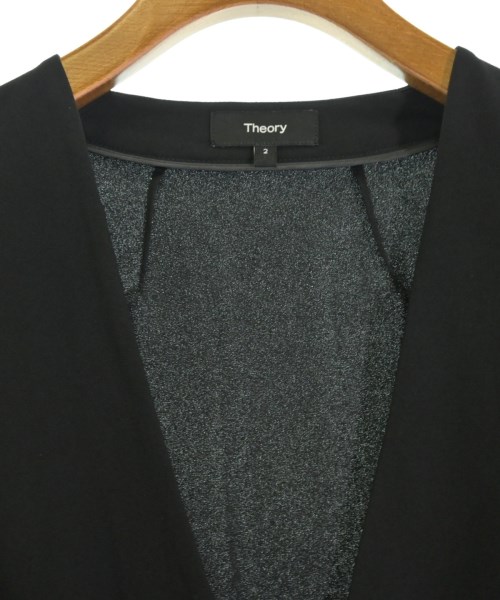 Theory（セオリー）ノーカラージャケット 黒 サイズ:2(M位) レディース/2200670619085