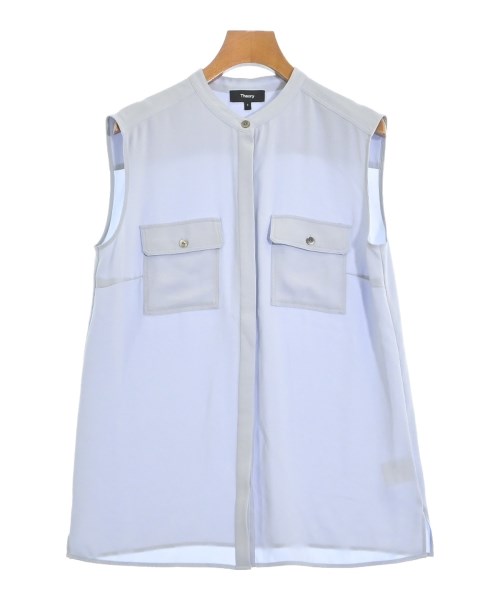 Theory(セオリー)ブラウス 青 サイズ:S/2200670619108