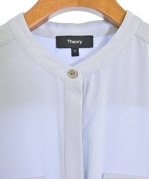 Theory（セオリー）ブラウス 青 サイズ:S レディース/2200670619108