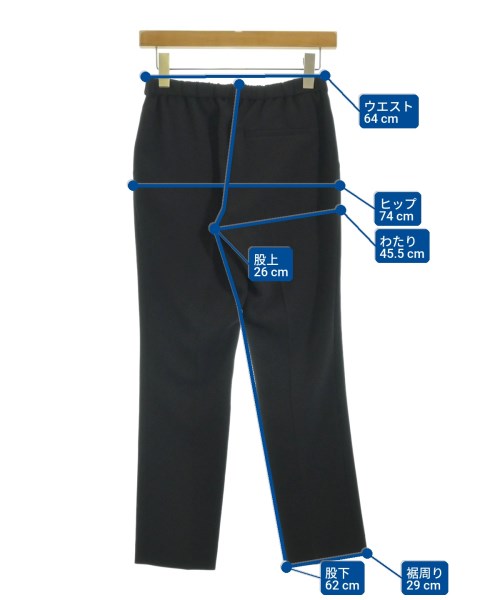 Theory（セオリー）スラックス 黒 サイズ:00(XS位) レディース/2200672207044