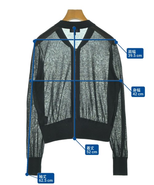 Theory（セオリー）カーディガン 黒 サイズ:S レディース/2200671800031