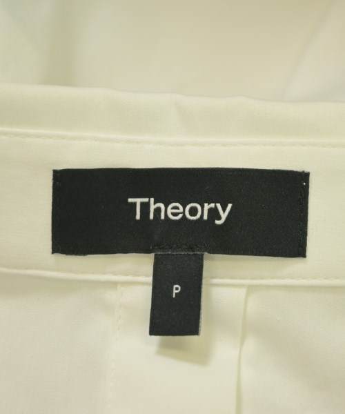 Theory（セオリー）カジュアルシャツ 白 サイズ:P(XS位) レディース/2200671800055