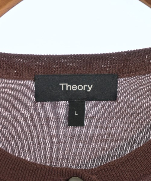 Theory（セオリー）カーディガン 赤 サイズ:L レディース/2200674347038