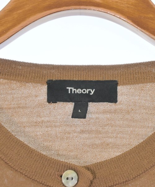 Theory（セオリー）カーディガン 茶 サイズ:L レディース/2200674347045