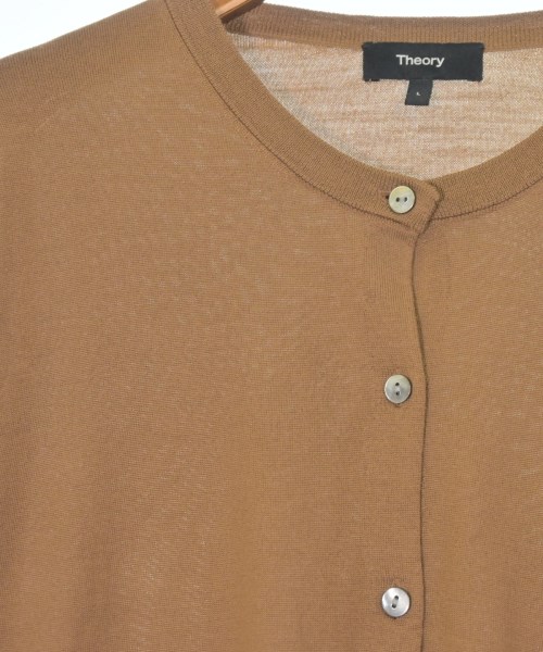 Theory（セオリー）カーディガン 茶 サイズ:L レディース/2200674347045