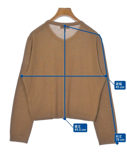 Theory（セオリー）カーディガン 茶 サイズ:L レディース/2200674347045