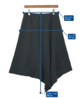 Theory（セオリー）ひざ丈スカート 黒 サイズ:4(L位) レディース/2200673186089