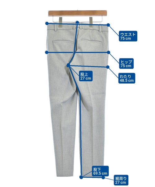 Theory（セオリー）スラックス グレー サイズ:2(M位) レディース/2200672146039