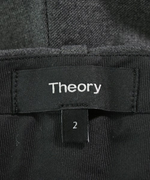 Theory（セオリー）スラックス グレー サイズ:2(M位) レディース/2200672146190