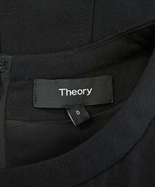 Theory（セオリー）ワンピース 黒 サイズ:0(S位) レディース/2200672146213