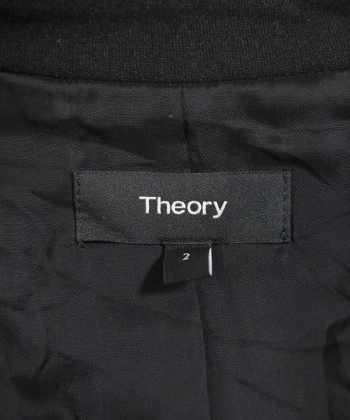 Theory（セオリー）ノーカラージャケット 黒 サイズ:2(M位) レディース/2200675507202