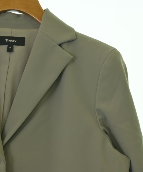 Theory（セオリー）テーラードジャケット グレー サイズ:0(S位) レディース/2200676504019