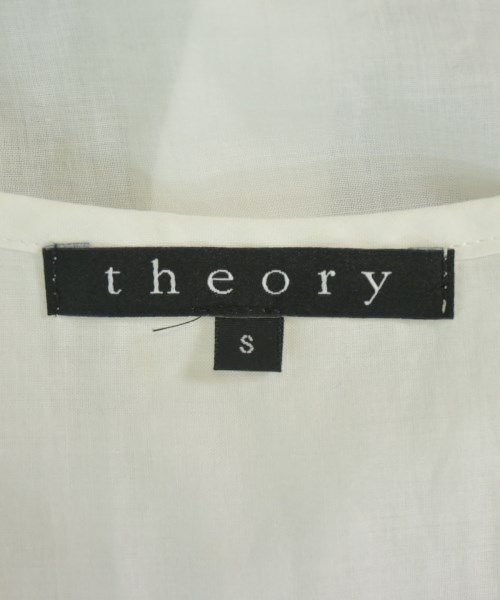 Theory（セオリー）カジュアルシャツ 白 サイズ:S レディース/2200672601033