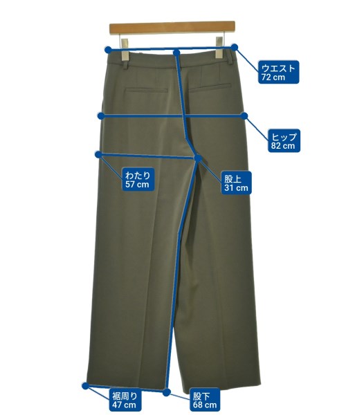 Theory（セオリー）スラックス カーキ サイズ:0(S位) レディース/2200675801065