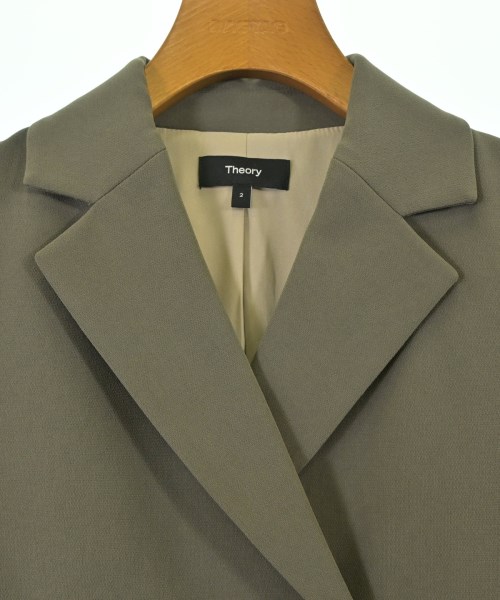 Theory（セオリー）カジュアルジャケット カーキ サイズ:2(M位) レディース/2200675801126