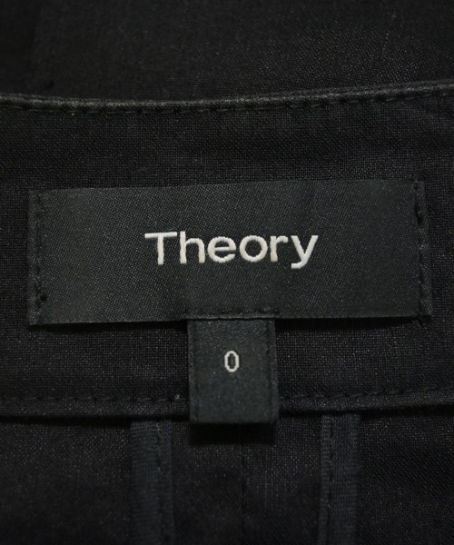 Theory（セオリー）ノーカラージャケット 黒 サイズ:0(S位) レディース/2200677445014