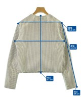 Theory（セオリー）ノーカラージャケット 白 サイズ:0(S位) レディース/2200674065031