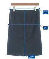 Theory（セオリー）ひざ丈スカート 紺 サイズ:4(L位) レディース/2200674534124