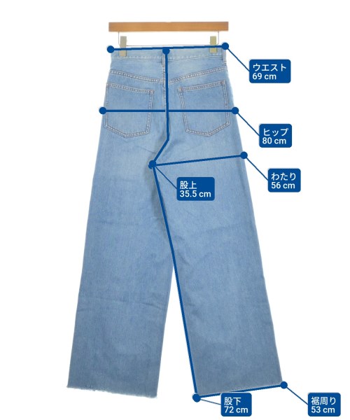 Theory（セオリー）デニムパンツ 青 サイズ:24(S位) レディース/2200678457078