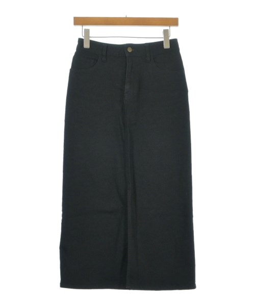 Theory(セオリー)ロング・マキシ丈スカート 黒 サイズ:24(S位)/2200678457085