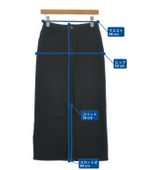 Theory（セオリー）ロング・マキシ丈スカート 黒 サイズ:24(S位) レディース/2200678457085