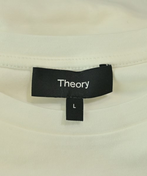 Theory（セオリー）Tシャツ・カットソー 白 サイズ:L レディース/2200673643056