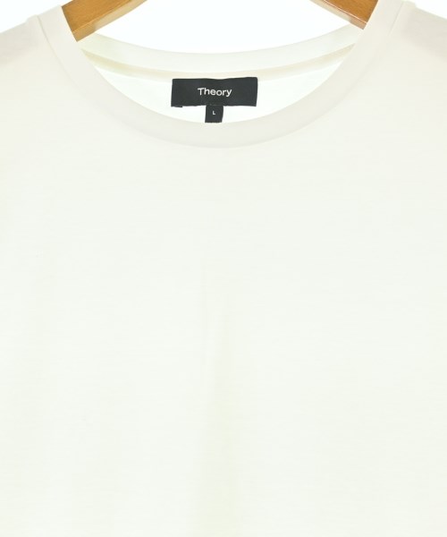 Theory（セオリー）Tシャツ・カットソー 白 サイズ:L レディース/2200673643056