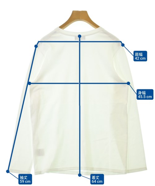 Theory（セオリー）Tシャツ・カットソー 白 サイズ:L レディース/2200673643056