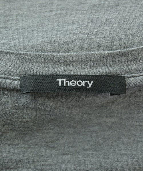 Theory（セオリー）Tシャツ・カットソー グレー サイズ:L レディース/2200673643094