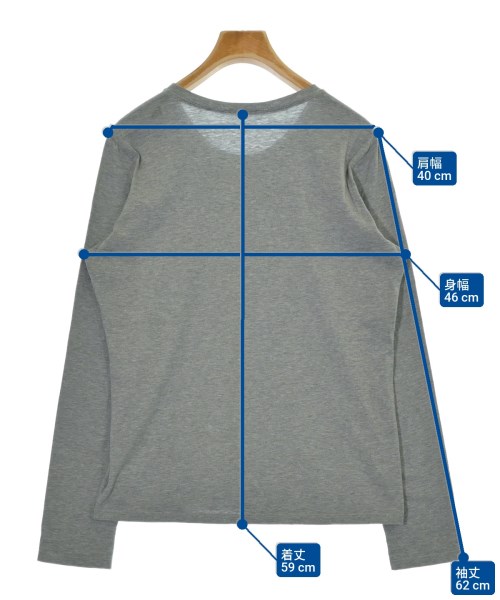Theory（セオリー）Tシャツ・カットソー グレー サイズ:L レディース/2200673643094