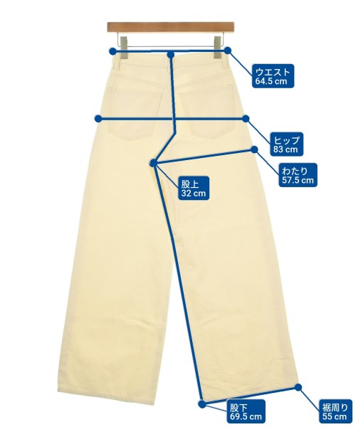 Theory（セオリー）デニムパンツ 白 サイズ:24(S位) レディース/2200674127067