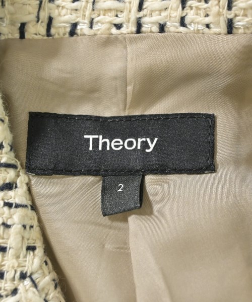 Theory（セオリー）カジュアルジャケット 白 サイズ:2(M位) レディース/2200678798041