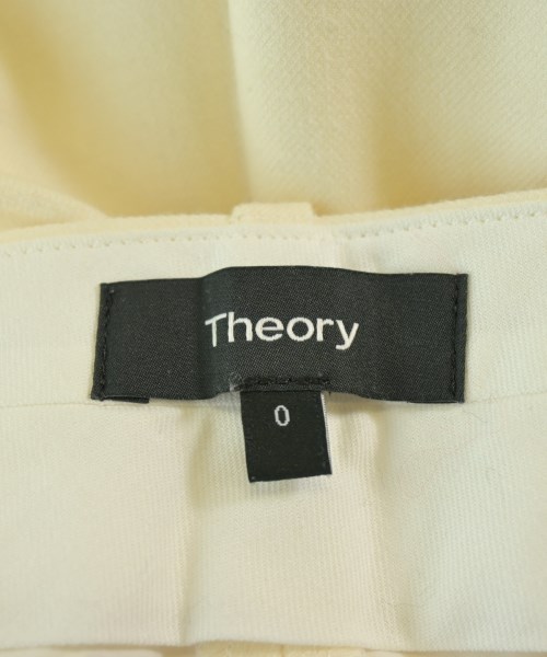 Theory（セオリー）スラックス 白 サイズ:0(S位) レディース/2200676247015