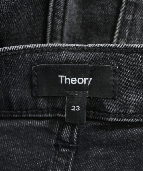 Theory（セオリー）デニムパンツ 黒 サイズ:23(XS位) レディース/2200679109013