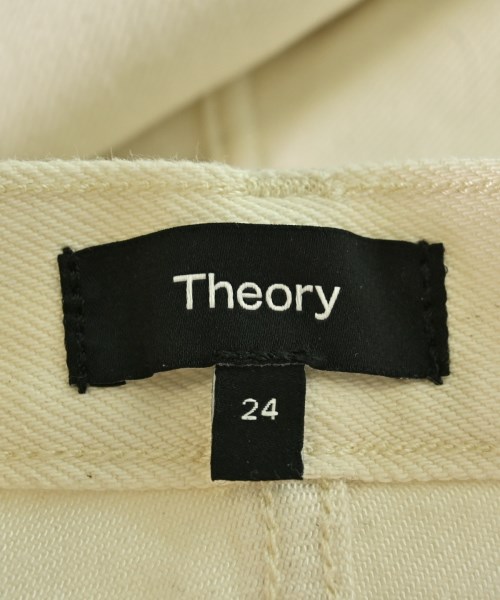 Theory（セオリー）デニムパンツ 白 サイズ:24(S位) レディース/2200679406037