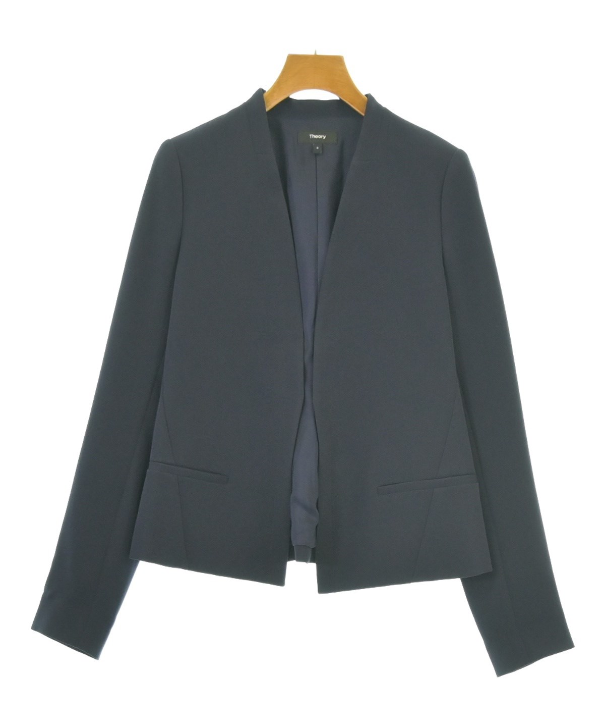※ヒトミン25※【新品タグ付】theory セオリー ジャケット② 中古・古着通販】theory (セオリー) ピークドラペルダブルジャケット