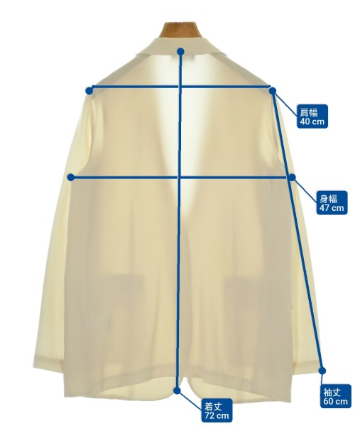 Theory（セオリー）カジュアルジャケット 白 サイズ:0(S位) レディース/2200680191069