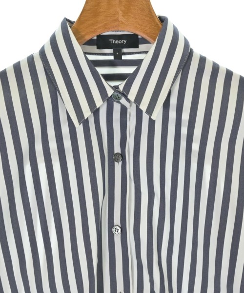 Theory（セオリー）カジュアルシャツ 紺 サイズ:P(XS位) レディース/2200678804056