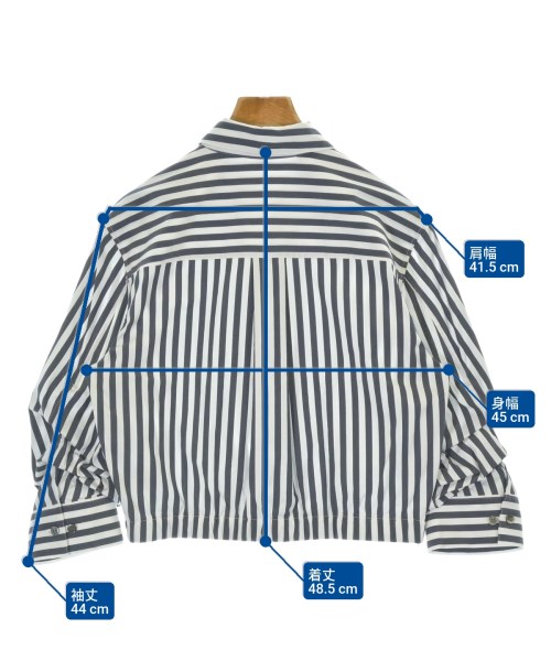 Theory（セオリー）カジュアルシャツ 紺 サイズ:P(XS位) レディース/2200678804056