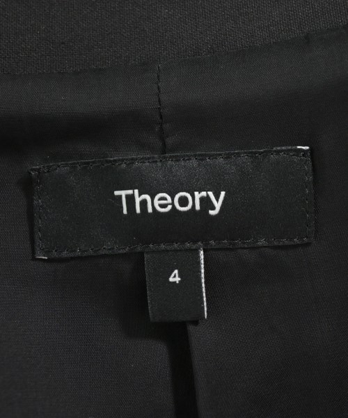 Theory（セオリー）テーラードジャケット 黒 サイズ:4(L位) レディース/2200681526020