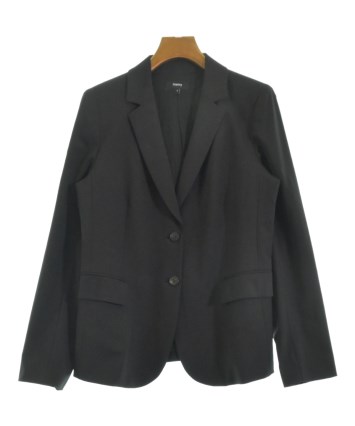 Theory セオリー RELAXED JKT A テーラードジャケット 黒 2 Theory（セオリー）テーラードジャケット 黒 サイズ:4(L位) レディース