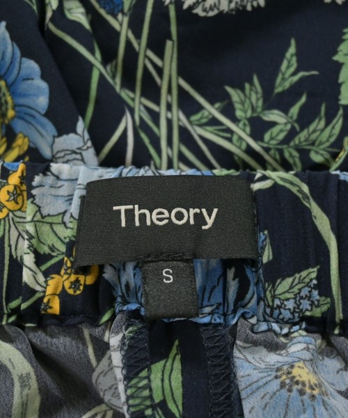 Theory（セオリー）スラックス 紺 サイズ:S レディース/2200693801146