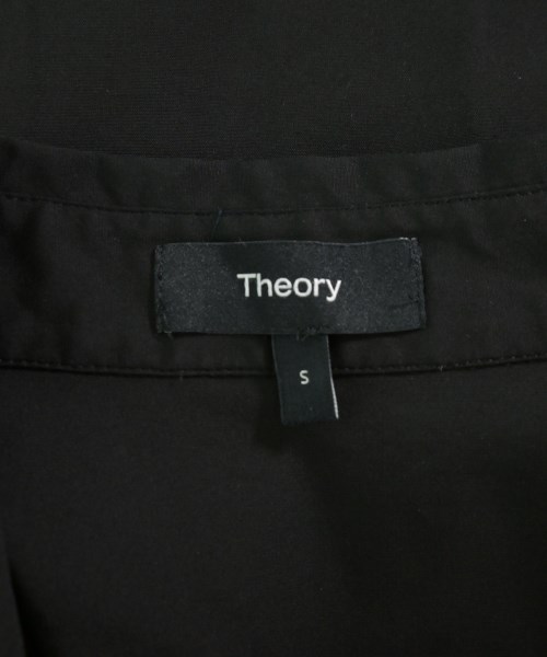 Theory（セオリー）カジュアルシャツ 黒 サイズ:S レディース/2200693891055